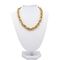 金の方法宝石類のネックレスは設計滑らかな表面の宝石類をねじる