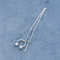 16G銀製のチェーン耳の穴を開ける宝石類の外科鋼鉄軟骨の袖口のイヤリング