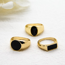 黒い女の子のためのたが17mmのあたりの石のダイヤモンド925の銀の金によってめっきされるリング